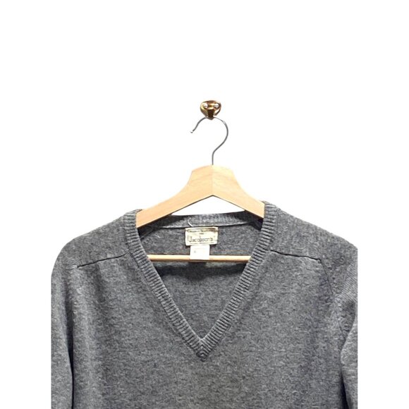 Jacobson’s Made In Scotland Mens 100% Lambs Wool Sweater Gray Size M - Picture 5 of 11